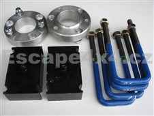 Nissan Navara D40 sada podložek podvozku +4cm